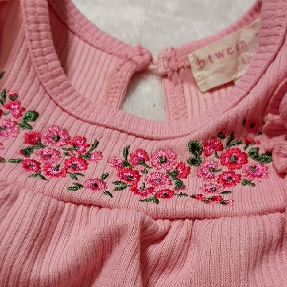 btween Baby Pink Ribbed Dress - Picture 3 of 3